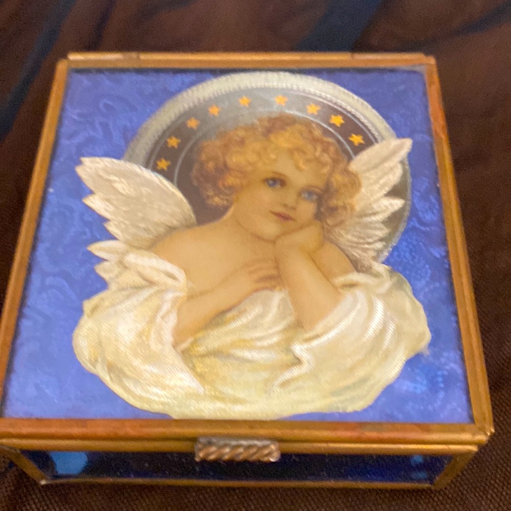 1970 circa ETCHED GLASS Hand crafted BRASS  Trimming